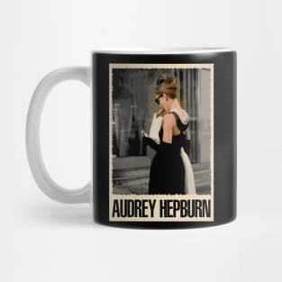 Timeless Elegance Audrey Hepburn Classic Hollywood Tee Mug